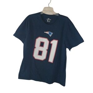 Nike Men's New England Patriots Jonnu Smith #81 T-shirt XL